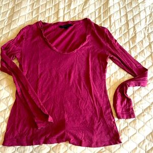 Banana Republic pink long sleeve shirt.  Size small.